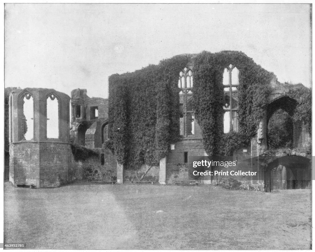 Kenilworth Castle, England, late 19th century.Artist: John L Stoddard