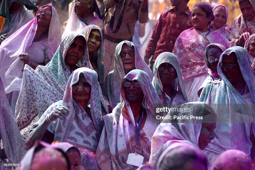 Breaking a centuries-old tradition, hundreds of widows...