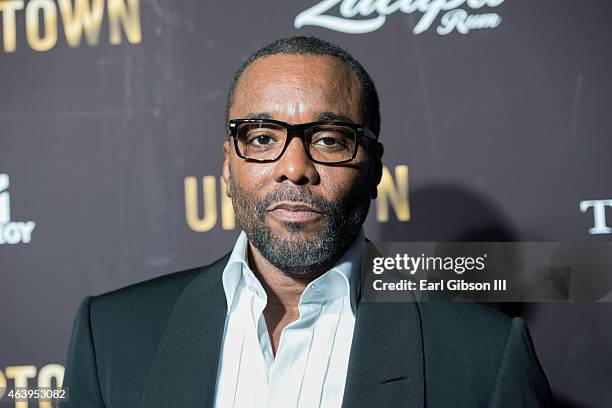 Producer/Director Lee Daniels is honored at the Uptown Pre-Oscar Gala at Fig & Olive Melrose Place on February 19, 2015 in West Hollywood, California.