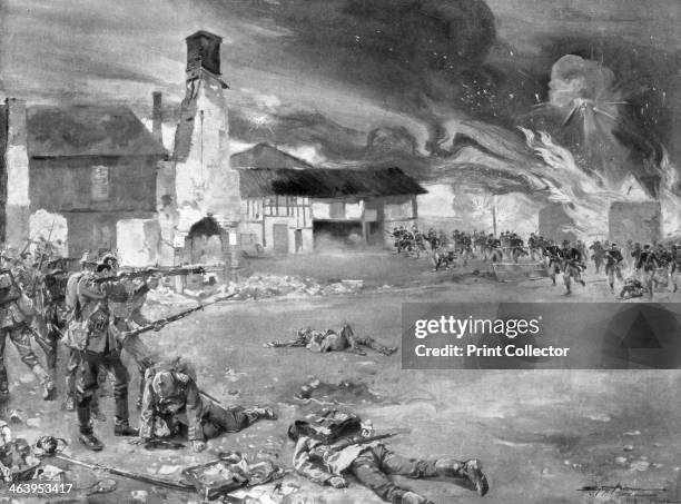 'The Battle of Sommesous' . The village of Sommesous changed hands four times between the Germans and French during the Battle of the Marne in...