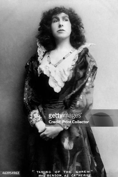 Gertude Constance Cockburn, English actress, early 20th century. Cockburn in the role of 'Catherine' from Shakespeare's The Taming of the Shrew.