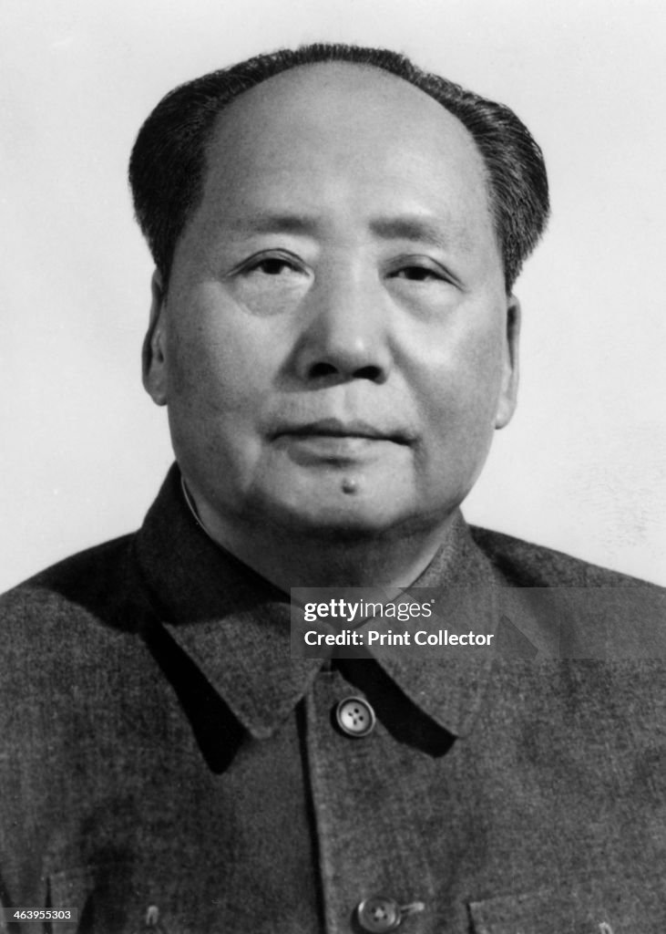 Mao Zedong, Chinese Communist revolutionary and leader, c1950s(?).