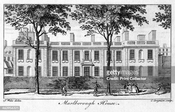Marlborough House, London. Marlborough House was built on Pall Mall in 1709-1711 by Sir Christopher Wren for the 1st Duke of Marlborough.