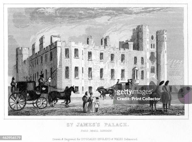 St James's Palace, Pall Mall, Westminster, London. Situated on the Mall just to the north of St James's Park, St James's Palace was commissioned by...