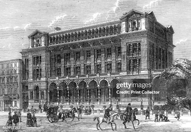 New science schools, South Kensington, London, 19th century.