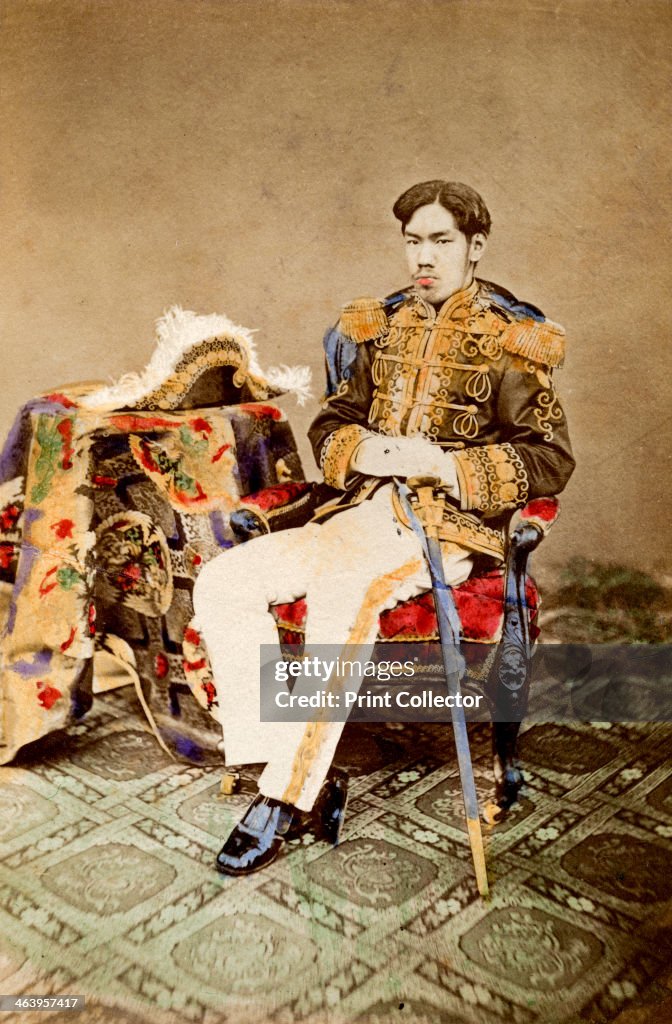 Mutsuhito, Emperor of Japan, 1873 (1882). Artist: Uchida Kyuichi