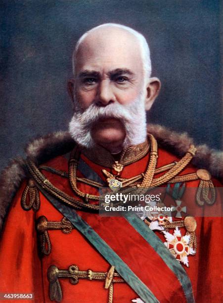 Francis Joseph I, Emperor of Austria and King of Hungary, late 19th-early 20th century. Portrait of Franz Josef I .