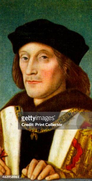 King Henry VII. Henry , King of England, Lord of Ireland , was the founder and first patriarch of the Tudor dynasty.