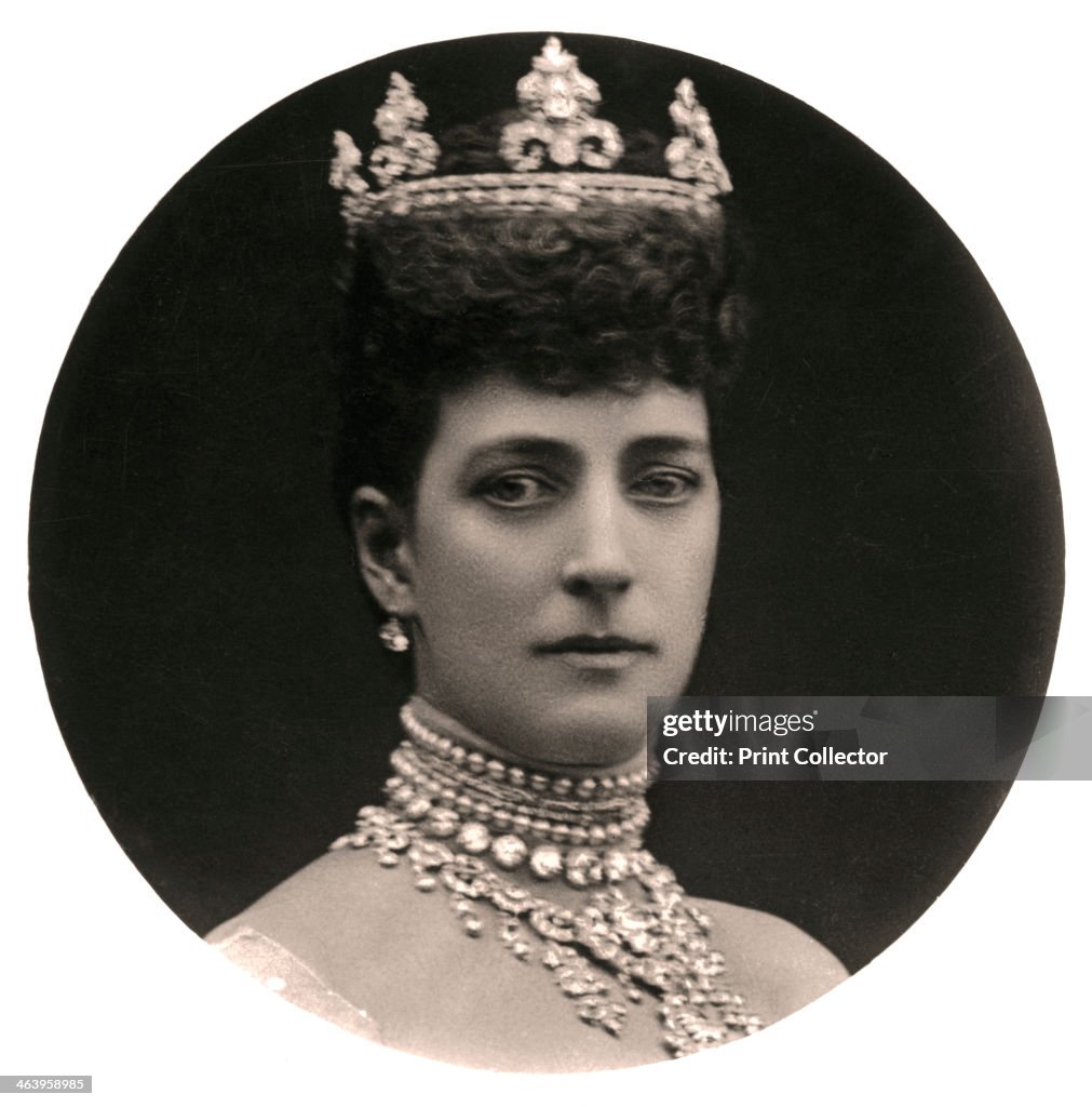 Queen Alexandra (1844-1925), queen consort to King Edward VII, late 19th century.Artist: Rotary Photo