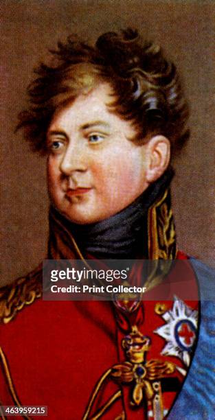 King George IV. George IV was king of the United Kingdom of Great Britain and Ireland and Hanover from 29 January 1820 until his death. He became...