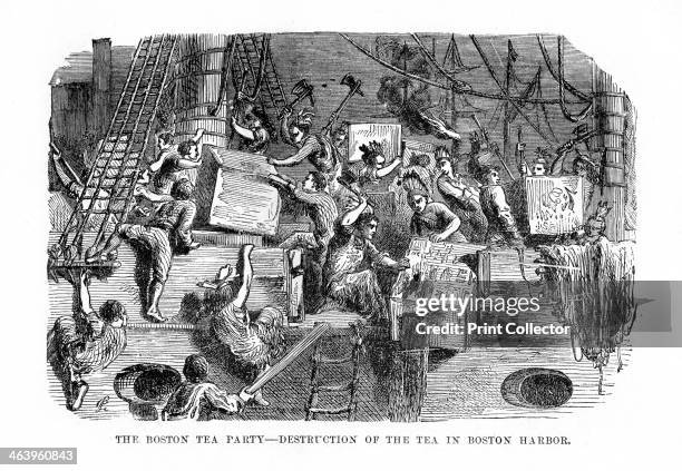 The Boston Tea Party,16 December 1773, . The Boston Tea Party was a protest by the American colonists against Great Britain in which they destroyed...