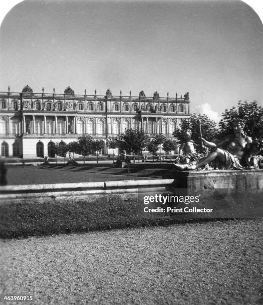 Herrenchiemsee Palace, Bavaria, Germany, c1900s. Herrenchiemsee is a complex of royal buildings on the Herreninsel, an island in the middle of the...