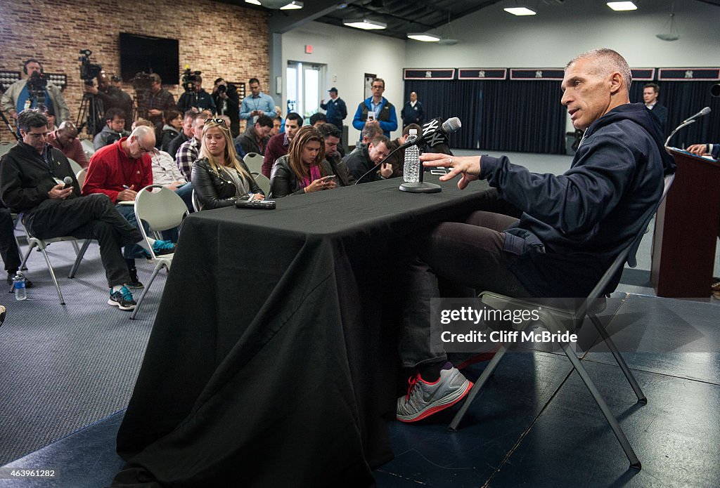 Joe Girardi Spring Training Media Availability