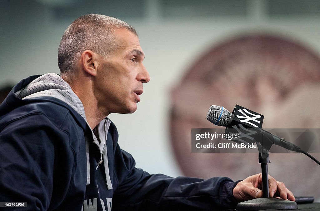 Joe Girardi Spring Training Media Availability