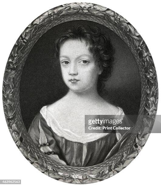 Bridget Cromwell, eldest daughter of Oliver Cromwell, 17th century, . Portrait of Bridget Cromwell , daughter of Oliver Cromwell , English military...