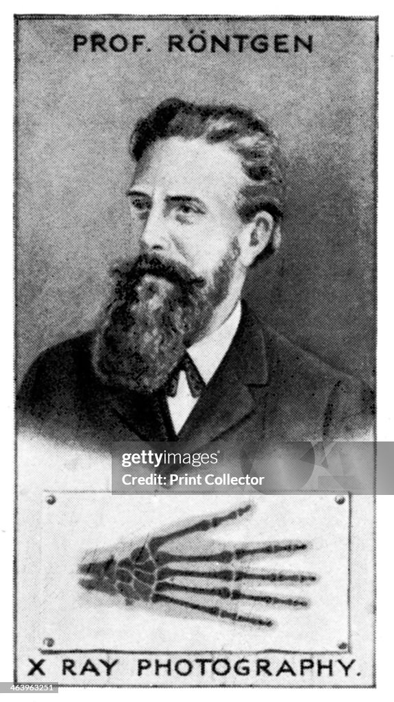 Wc Rontgen Wilhelm Conrad Roentgen, German physicist, . On 8 November 1895 ...
