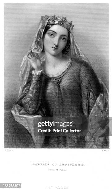 Isabella of Angouleme , queen consort of King John . Isabella's marriage to King John took place on August 24 at Bordeaux, a year after he annulled...