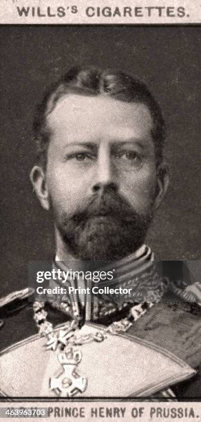 Prince Henry of Prussia, 1908. Portraits of European Royalty, Wills's Cigarette Cards, Bristol & London.