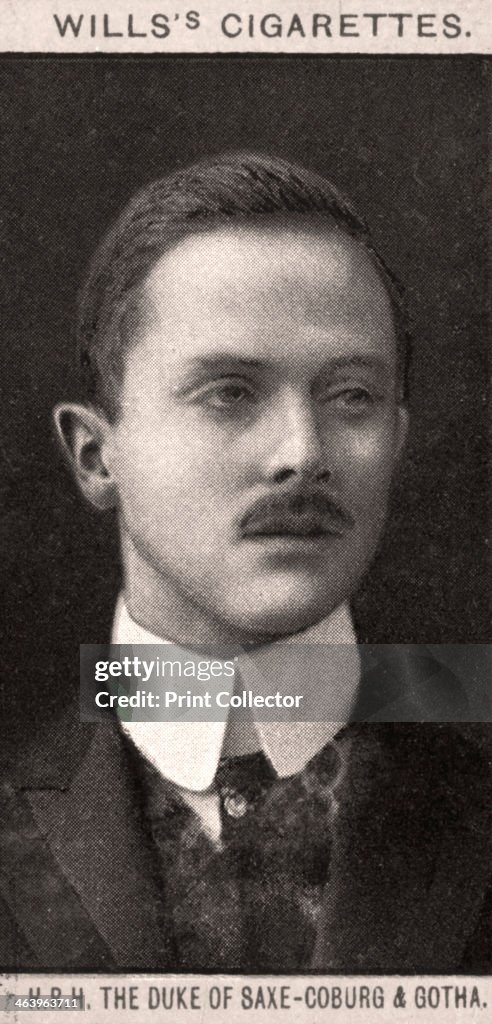 H.R.H The Duke of Saxe-Coburg & Gotha, 1908.Artist: WD & HO Wills