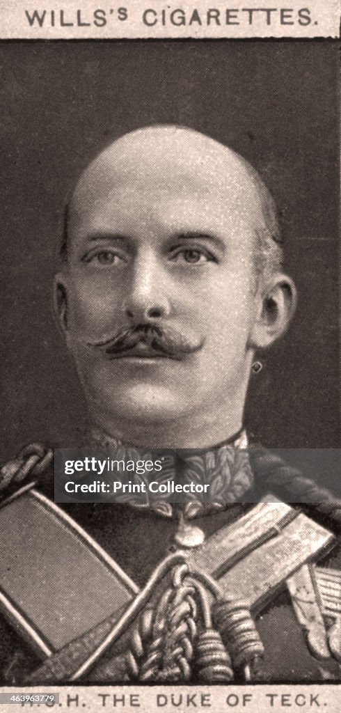 H.S.H The Duke of Teck, 1908.Artist: WD & HO Wills