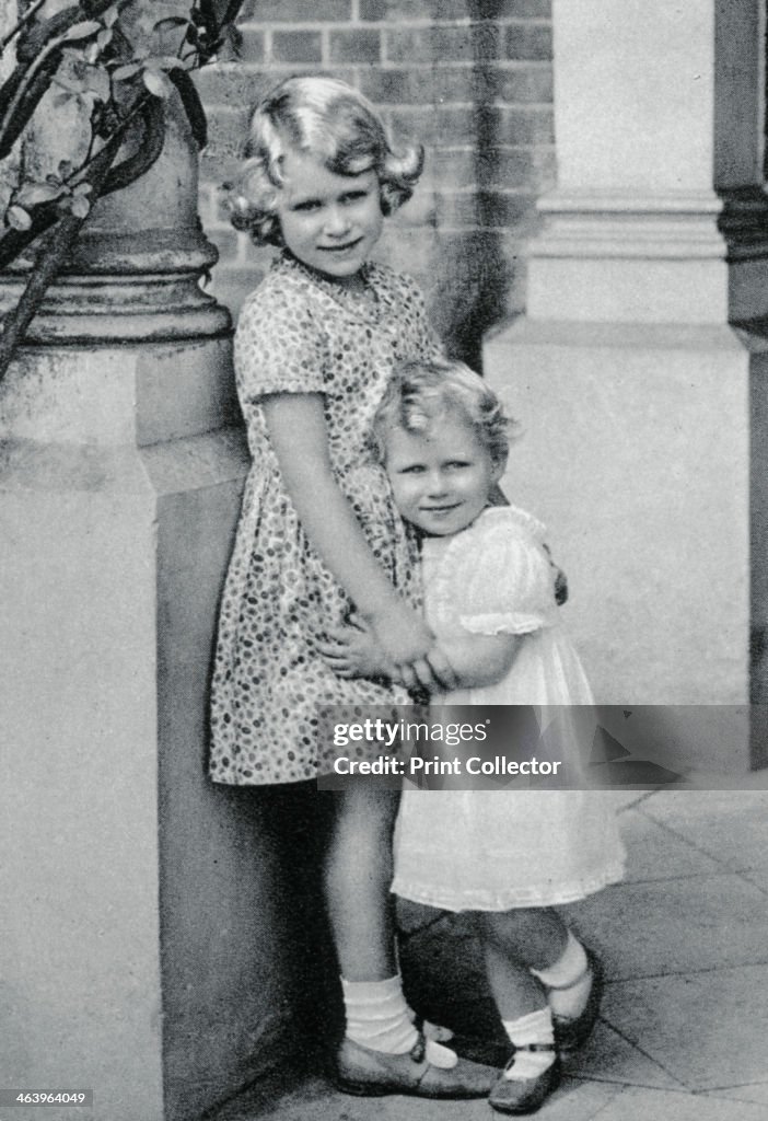 Princesses Elizabeth and Margaret Rose, 1932, (1937).