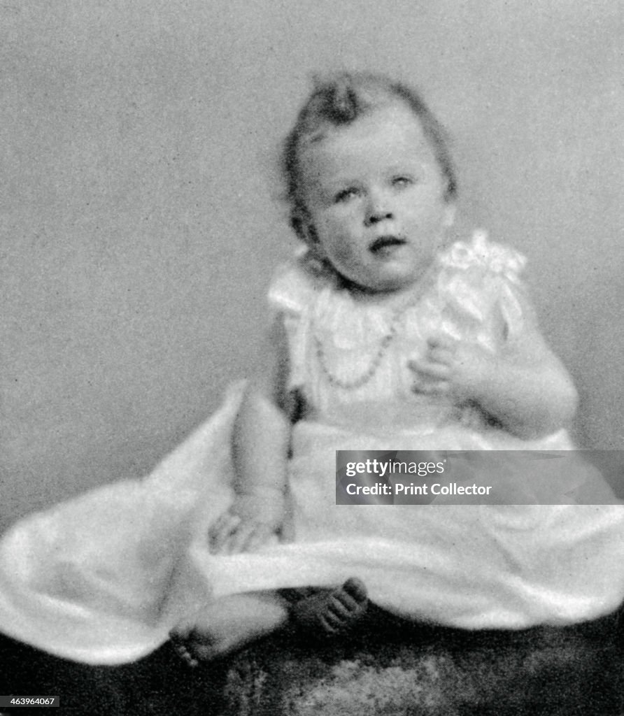 Princess Elizabeth in 1926, when she was a few months old, (1937).