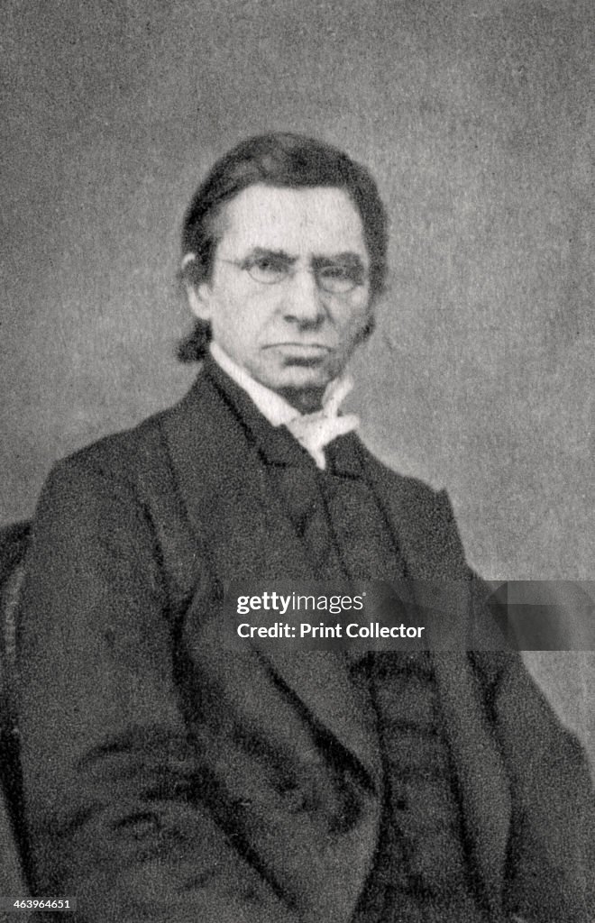 Emile Littre, French philosopher and lexicographer, 1869.