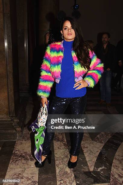 Bip Ling attends the Sass & Bide show during London Fashion Week Fall/Winter 2015/16 on February 20, 2015 in London, England.