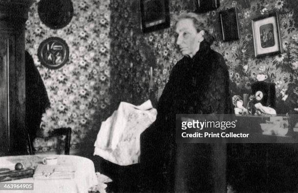 Louise Michel, French schoolteacher, medical worker and anarchist, 1899. Louise Michel was active in the Paris Commune and as a result was deported...