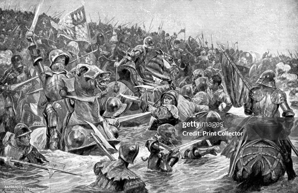 The Battle of Towton, 29 March 1461, (c1920).