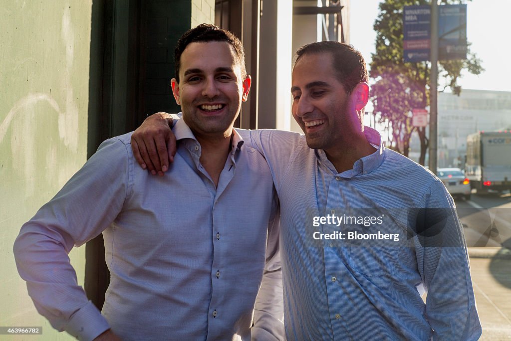 Truecaller Co-Founders Alan Mamedi And Nami Zarringalam Portraits