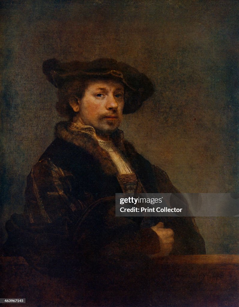 'Self Portrait at the Age of 34', 1640, (1912).Artist: Rembrandt Harmensz van Rijn