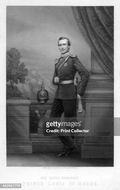 Prince Louis of Hesse, 19th century. Louis IV became the fourth Grand Duke of Hesse and by Rhine in 1877. He married Princess Alice, Queen Victoria's...