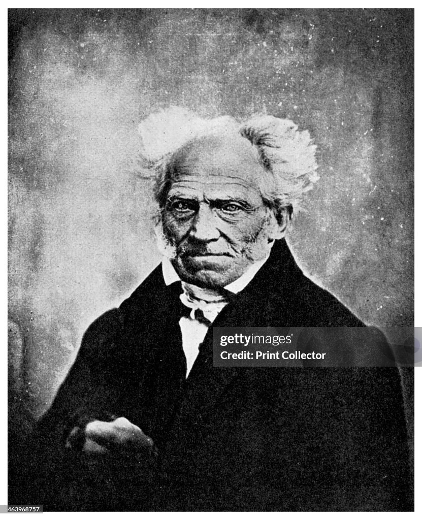 Nihilism: Arthur Schopenhauer, German philosopher, 19th century (1956).