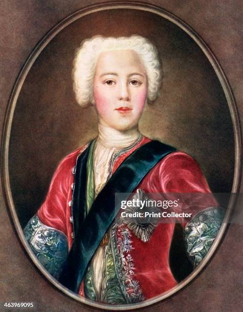 'The Young Chavalier', Prince Charles Edward Stuart, c1730s. Also known as Bonnie Prince Charlie, and the 'Young Pretender', Charles Edward Stuart...
