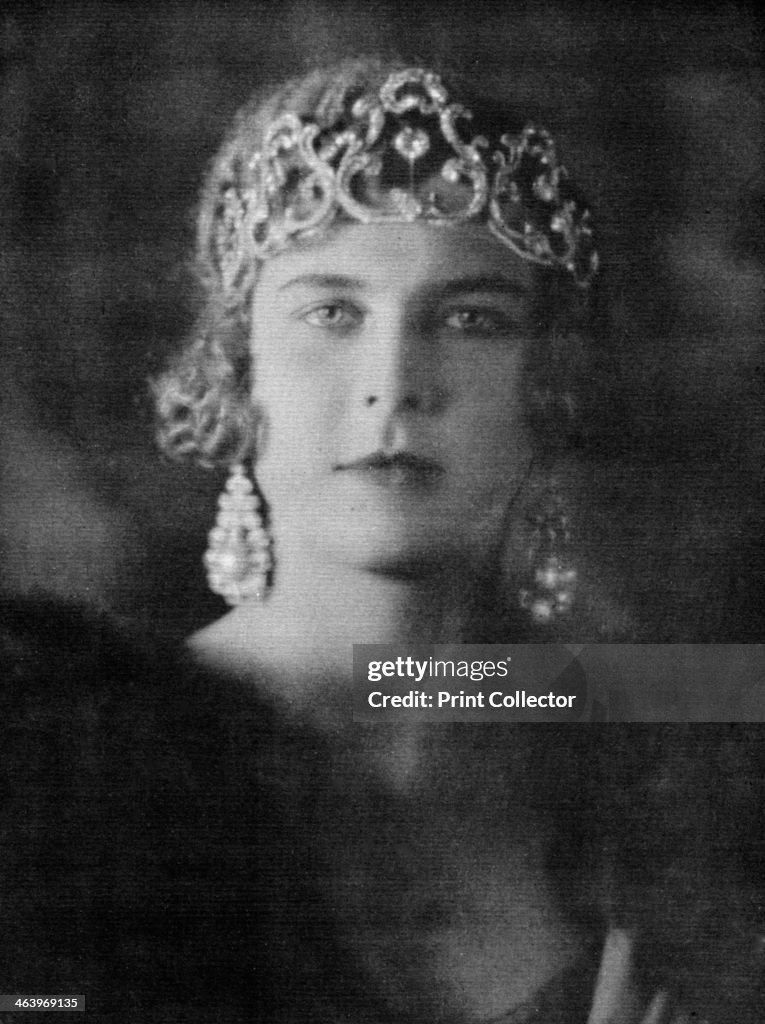 Princess Marie-José of Belgium (1906-2001), queen of Italy, 1920-1939.