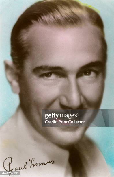 Paul Lukas , Hungarian actor, c1930s.