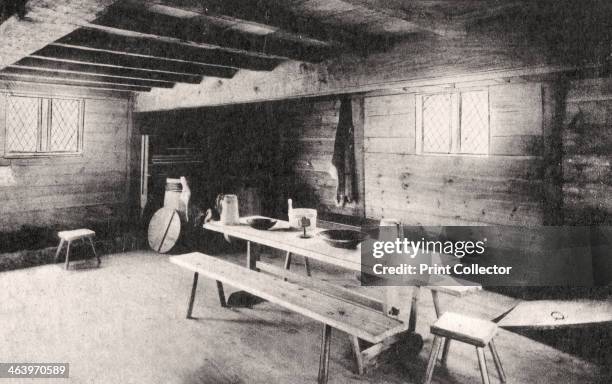 The Plymouth colony's first trading post, Bourne, Massachusetts, USA, c1900s. Published by Bourne Historical Society.