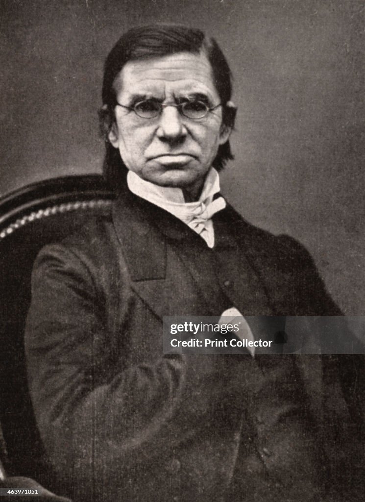 Emile Littre, French lexicographer and philosopher, 19th century. Artist: Pierre Petit