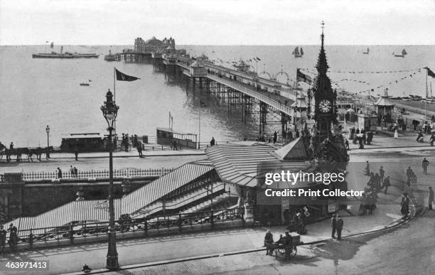 Brighton aquarium, Brighton, East Sussex, c1900s-c1920s.