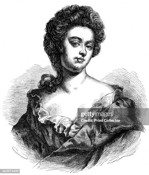 Sarah Churchill, Duchess of Marlborough , 18th century . From Cassell's Illustrated History of England, Volume IV, published by Cassell, Petter,...