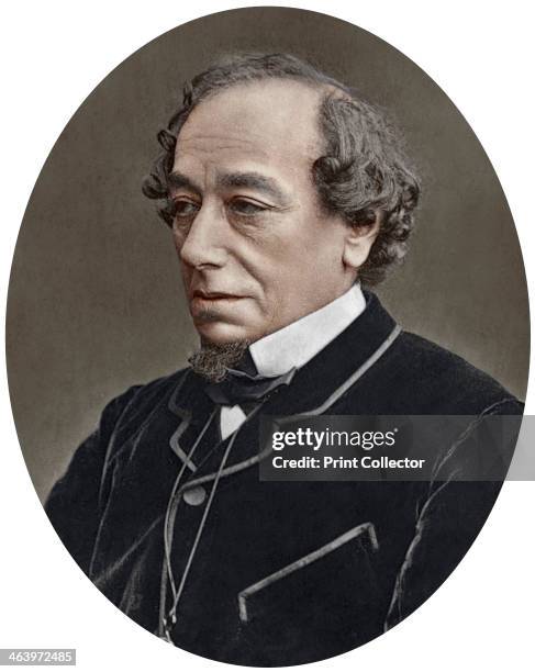 Benjamin Disraeli, Earl of Beaconsfield, British Conservative Prime Minister, 1881. Disraeli was twice Prime Minister of Britain, first in 1868 and...