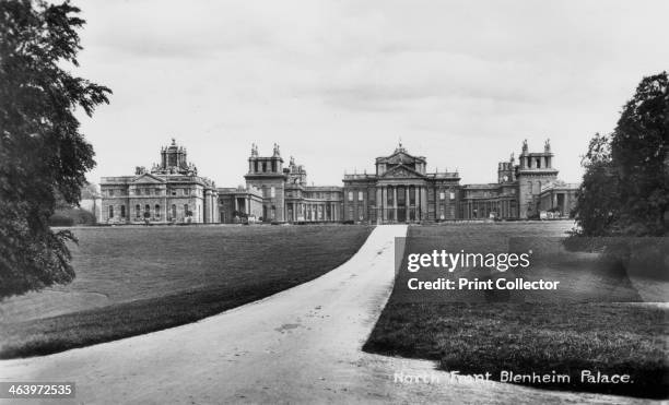 Blenheim Palace, Woodstock, Oxfordshire, early 20th century. Blenheim Palace is the only non-episcopal country house in England to hold the title...