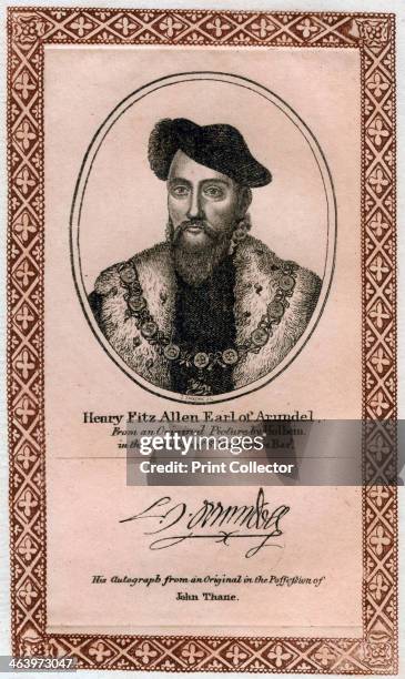 Henry Fitzalan 19th Earl Of Arundel Photos et images de collection