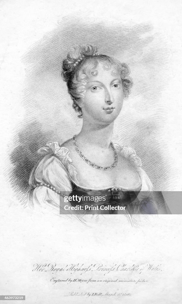 Princess Charlotte Augusta of Wales, 1816.Artist: H Meyer