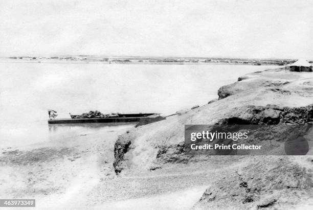 Right bank of the Tigris River and Samarra, Mesopotamia, 1918. Mesopotamia, formerly part of the Turkish Ottoman empire, was under British military...