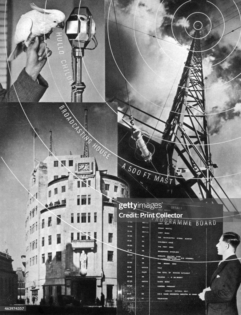 'A visit to the BBC', 1937.