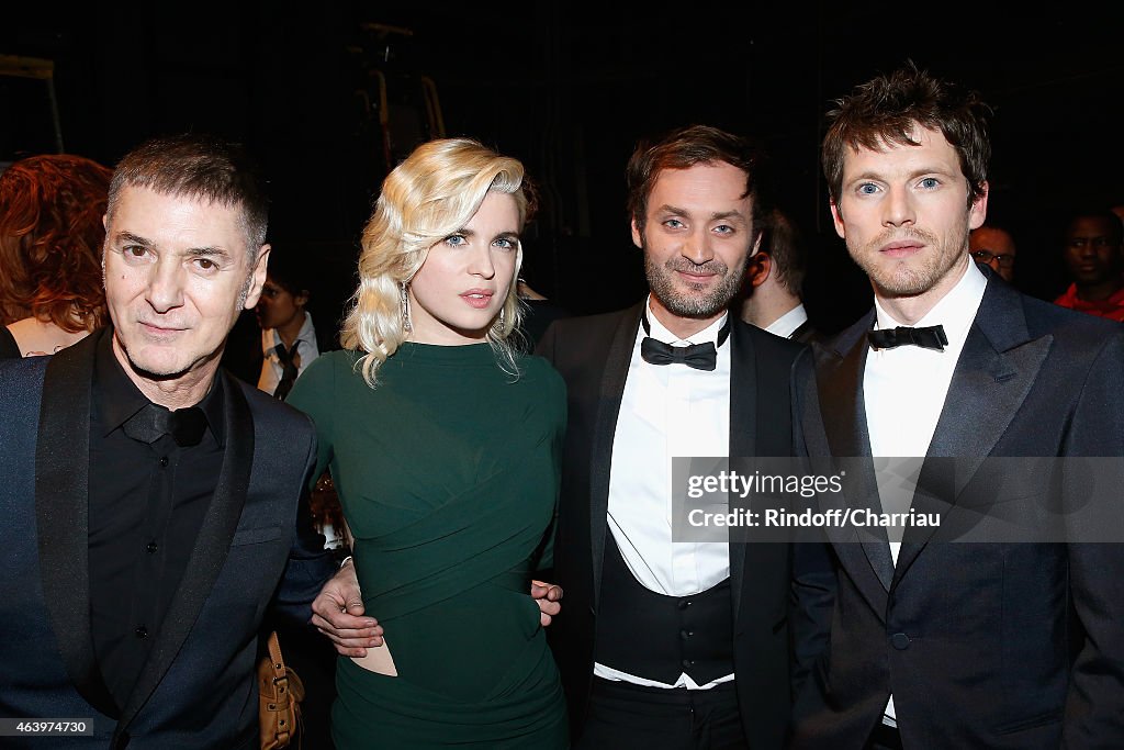 Backstage - Cesar Film Awards 2015 At Theatre du Chatelet