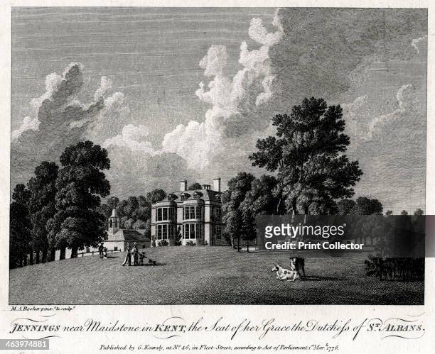 'Jennings near Maidstone in Kent, the Seat of her Grace the Dutchess of St Albans', 1776.