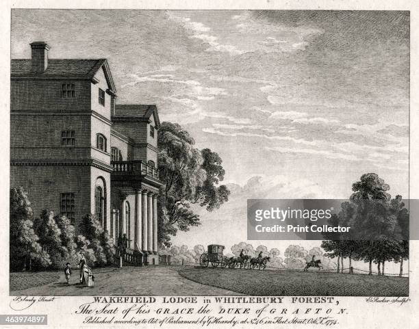 'Wakefield Lodge in Whitlebury Forest, The Seat of his Grace the Duke of Grafton', 1774.
